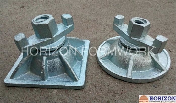 Cast Iron Wing Nut Tie Rod Casted Slope Super Plate For Inclined Formwork System