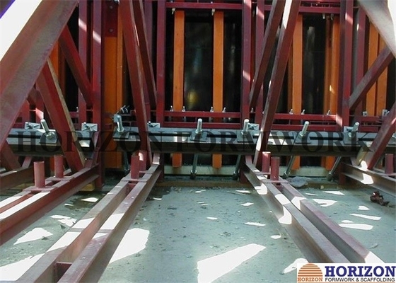 Heavy Duty One Sided Concrete Wall Forming Powder Coating Furface Crane Lift Shifting