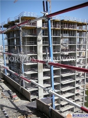 Safety Concrete Formwork Systems Guardrail Post 1.7m Galvanized Finishing