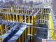 Push Pull Brace Climbing Scaffolding System Tailored Beams To Support Wall Form