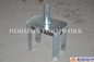 Q235 Steel Steel Formwork System Four - Way Fork Head Supporting H20 Beams