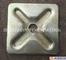 Pressed Square Waler Plate 120x120x6mm for Formwork Tie Rod Systems