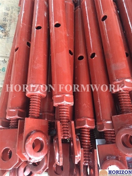 Adjustable PushPull Brace to Plumb & Erect Wall Formwork Systems