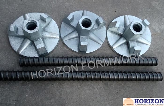 Professional Tie Rod Formwork Accessories 145KN Tensile Loading Capacity