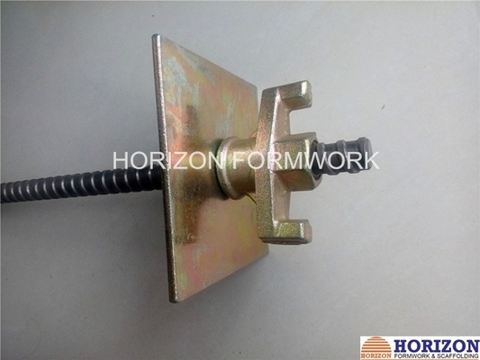 Galvanized Formwork Tie Rod System Pressed Waling Plate 120x120x8mm