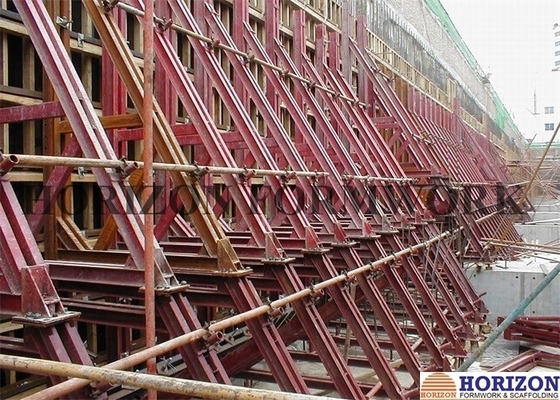 Heavy Strength One Sided Concrete Formwork Waterproof Surface 8.9m Height 