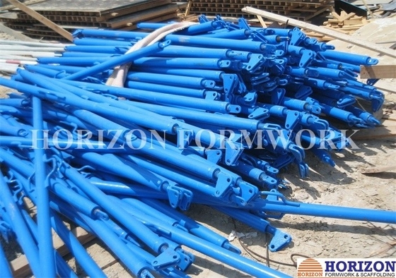 Tiltable Push-Pull Prop for Bracing Wall Shuttering and Formwork in Erection