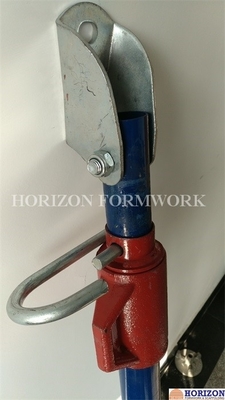 Euro Standard Push-Pull Scaffolding Steel Prop with Telescopic Length To Support Wall Formwork