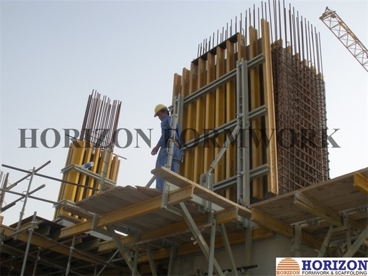 Self Climbing Formwork System Versatile Backets For High Rise Buildings