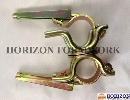 Zinc Plated Scaffolding Accessories , Double Coupler Clamp Q235 Steel Plate