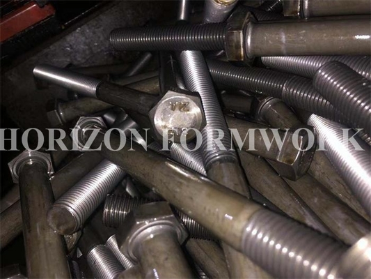 Half Threaded Hex M16 Bolts With Nut And Spring Washer Made Of Carbon Steel