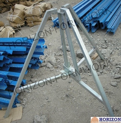 Removable Steel Folding Tripod For Holding Shoring Props in Slab Formwork System