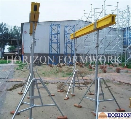 Stabilizing Adjustable Steel Props Q235 Scaffolding Tripod In Formwork Erection