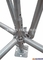 Galvanized Ringlock Scaffolding System , Pin Lock Scaffold Dia 48.3 X 3mm