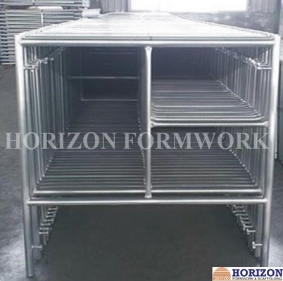 Open End Frame Scaffolding System of Height 1930mm with Steel Stairs