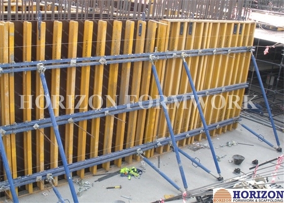 H20 Timber Beam Wall Formwork Systems 6m Height Universal For Vertical Walls