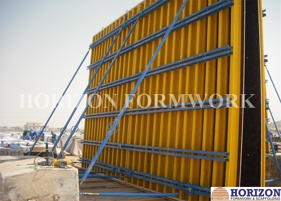 Adjustable Wall Formwork Systems Panel Strut ,  Flexible Concrete Formwork Secure