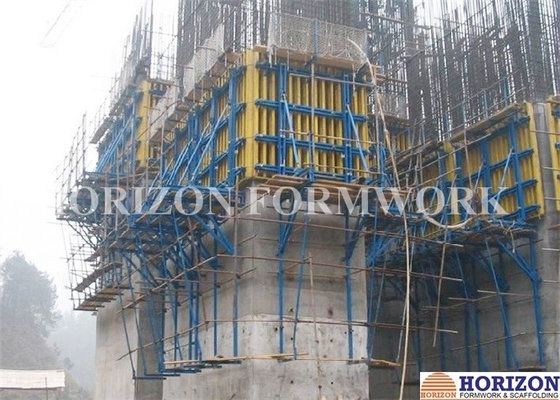 Light Weight Climbing Formwork System , Self Climbing Scaffold 2.4m Platform