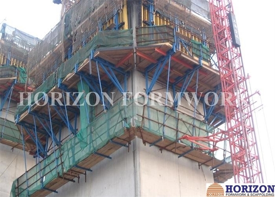 Light Weight Climbing Formwork System , Self Climbing Scaffold 2.4m Platform