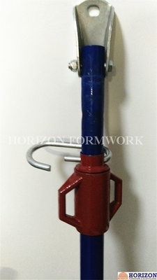 Telescoping Push and Pull Props for Supporing Wall Formwork and Prefab Elements