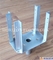 Q235 Steel Plate Concrete Forming Accessories Four Way Forkhead Box For Holding H20 Beams
