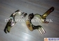 Galvanized Yellow Scaffolding Accessories , 1/2 Wedge Scaffolding Single Coupler 