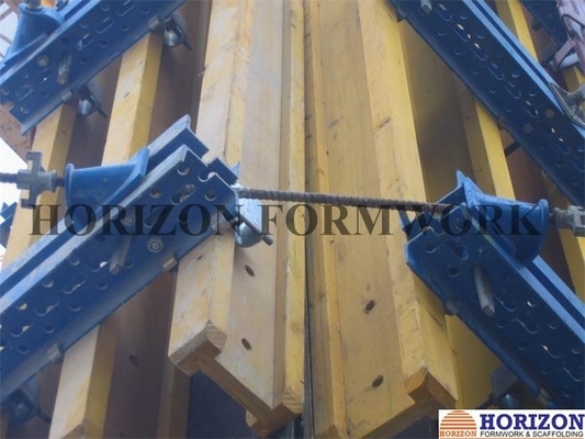 Cast Iron Concrete Forming Accessories , Tie Yoke Connecting Corner Formwork