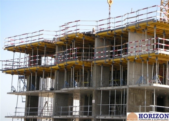 Steel Prop Slab Formwork Systems , Trolley Movable Shuttering For Concrete Slab 