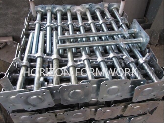 High Strength Scaffolding Hollow Screw Base Jack With BS1139 Standard