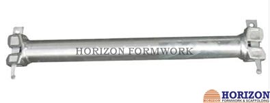 Horizontal Ledgers Ring System Scaffolding 0.5m Length With Cast Ledger End