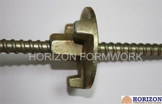 OEM Formwork Tie Rod System For Construction , Dywidag Thread Bar 145KN Load