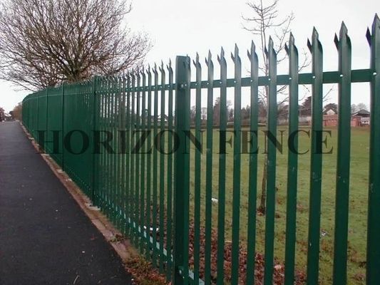 Steel Palisade High Security Fence Systems For Industrial And Commercial Application